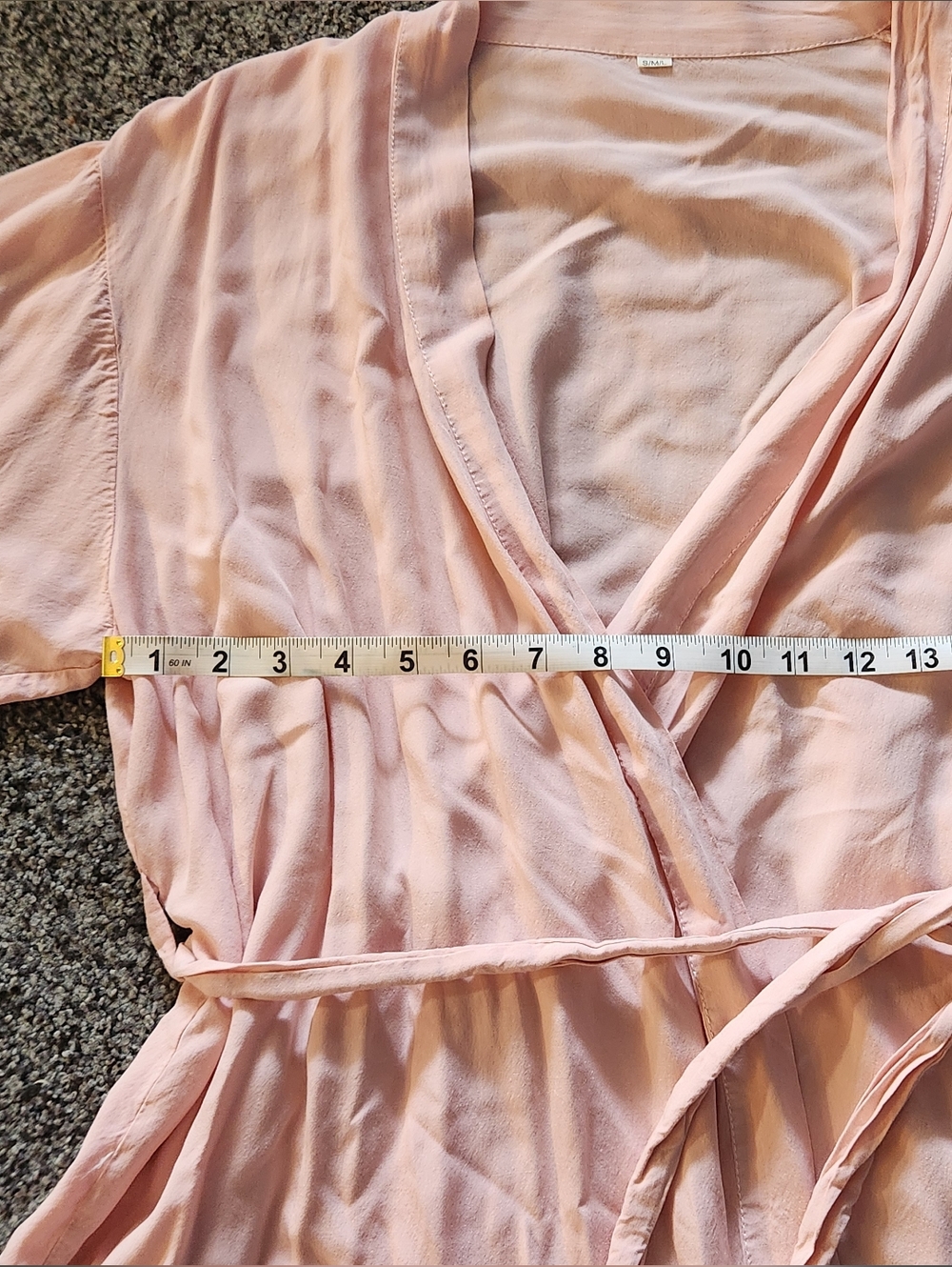 Lightweight Peach Robe - Picture 8 of 11